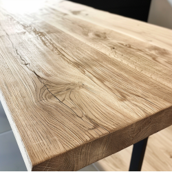 Blat Dębowy surowy na wymiar 150x60x4 cm