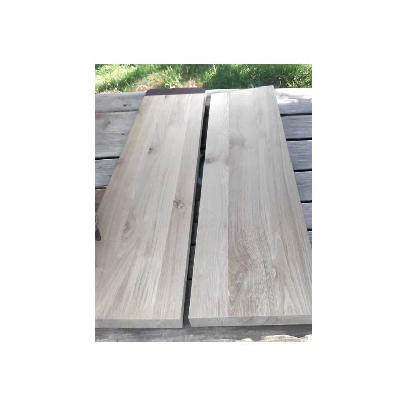 Stopień drewniany dębowy | Trep 110x30x4 cm